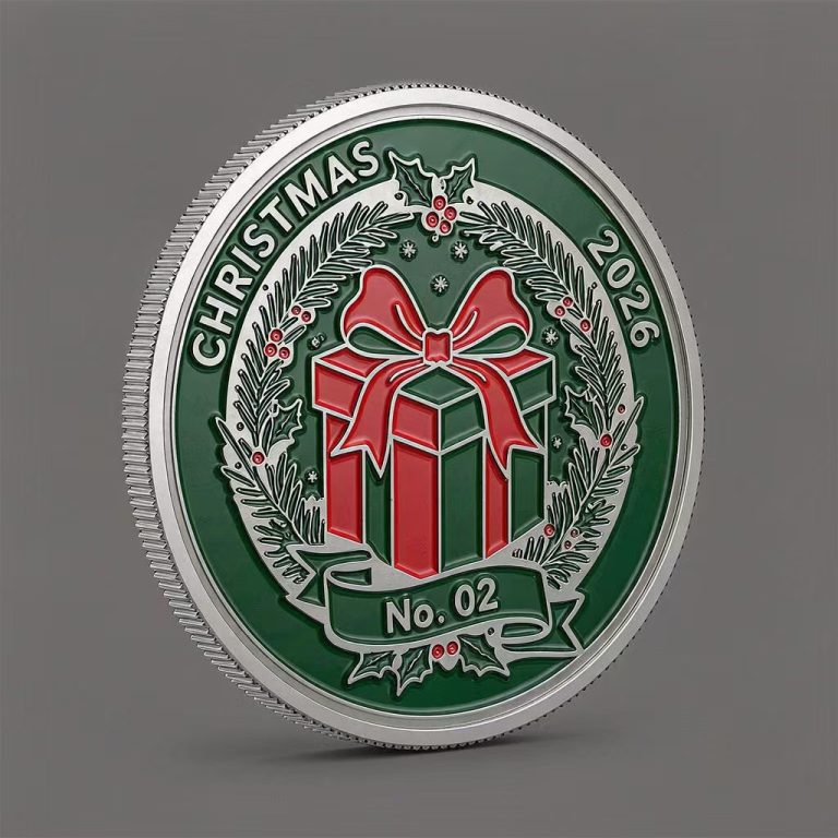 No.02 Christmas Gift Badge