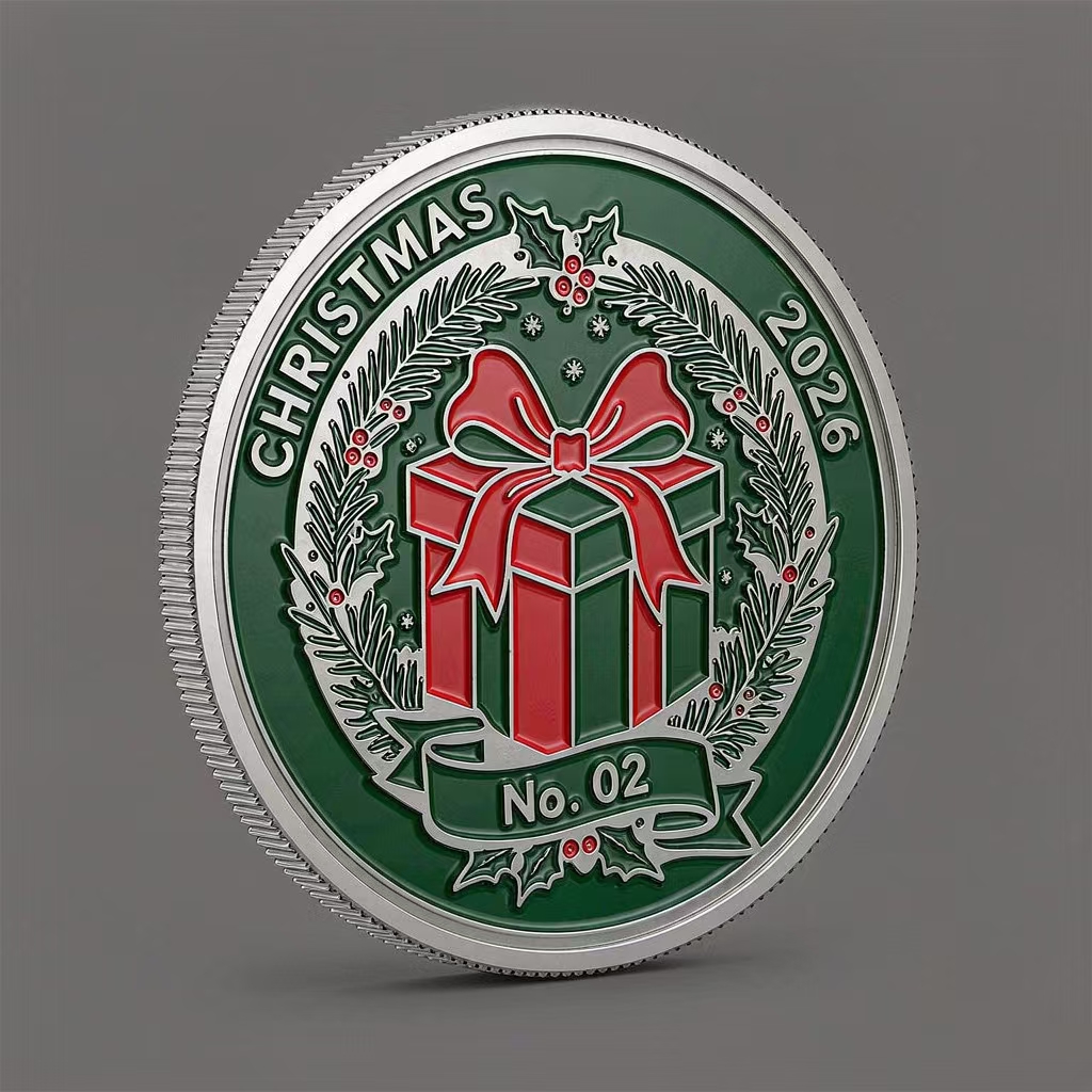 No.02 Christmas Gift Badge