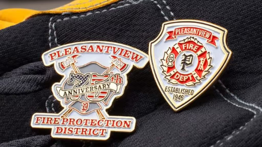 Fire Prevention Lapel Pin
