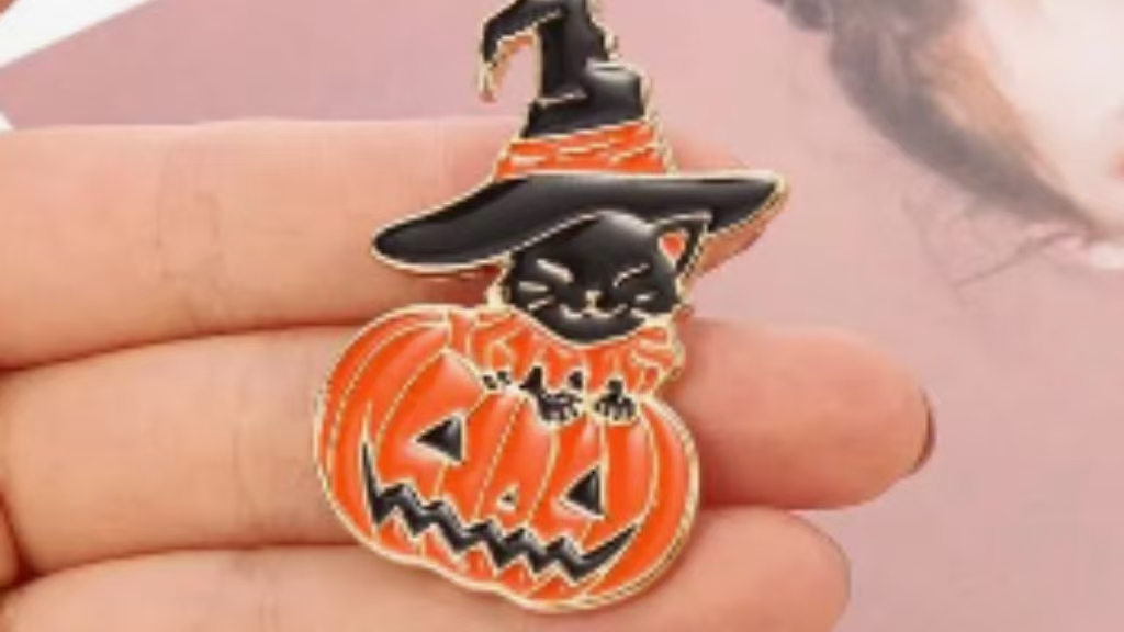 Halloween lapel pin