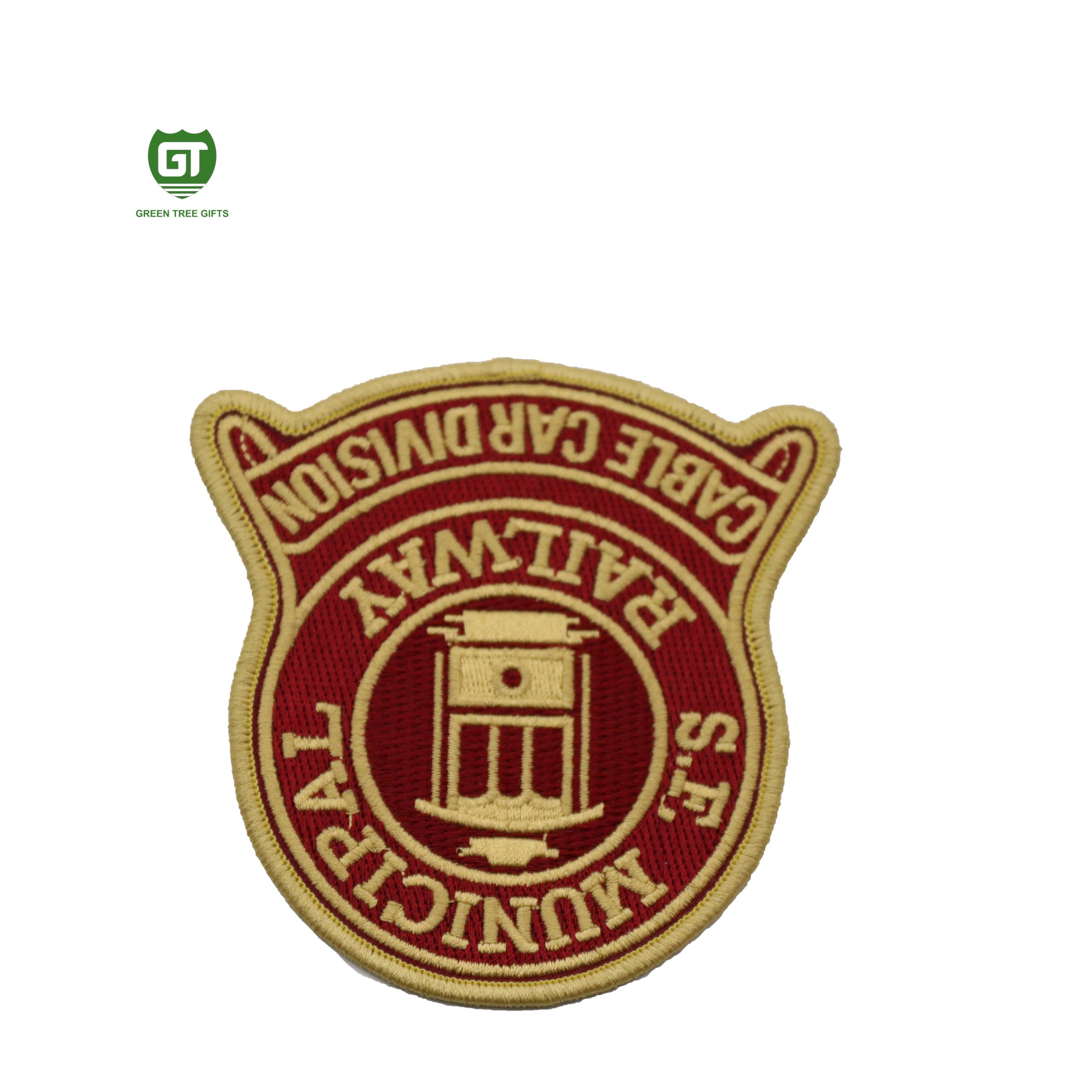 Cable Car Embroidery Patches