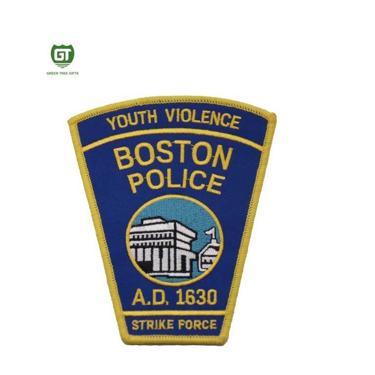 Boston Police Department Embroidery Patches