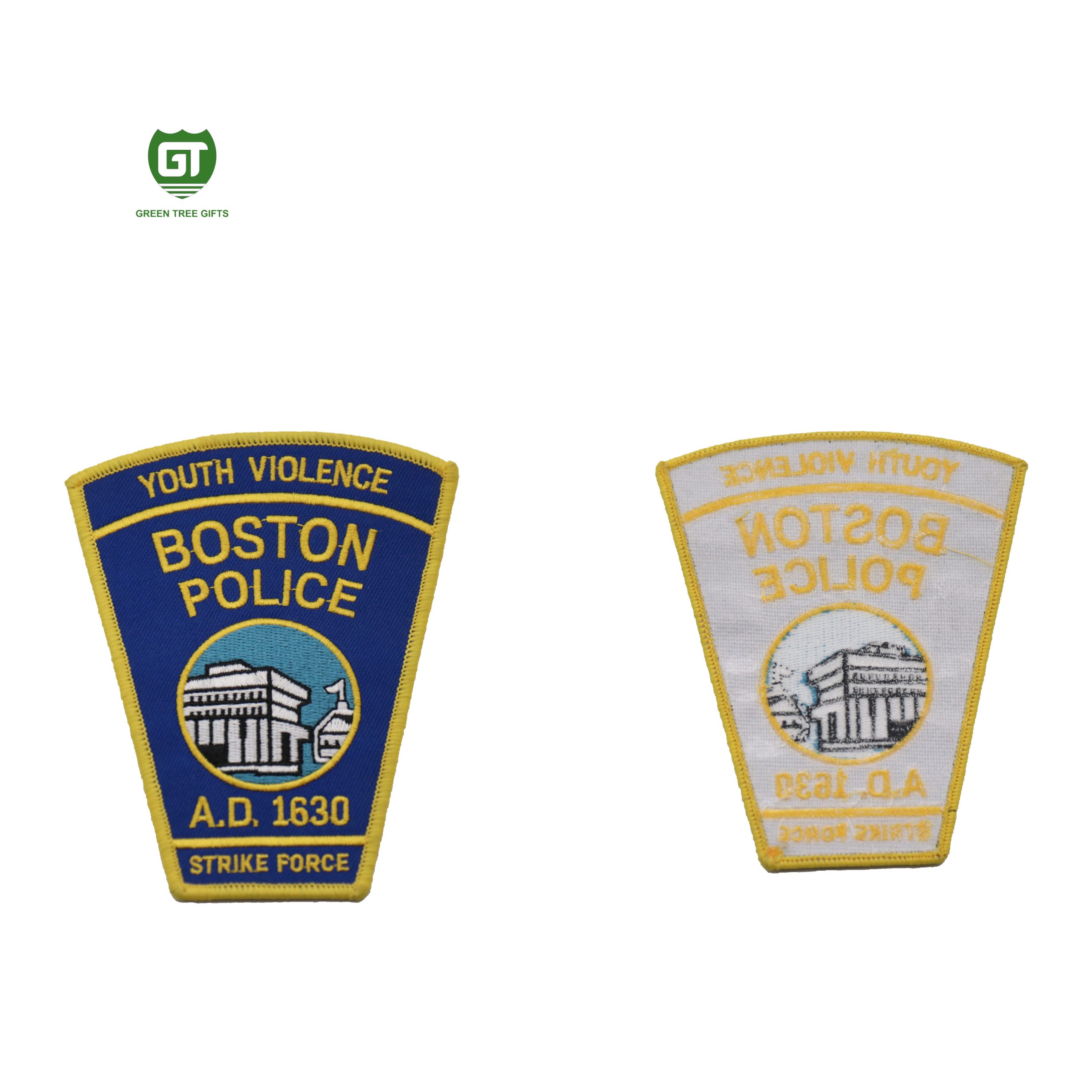 Boston Police Department Embroidery Patches