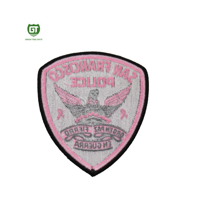 SFPD Breast Cancer Awareness Embroidery Patches