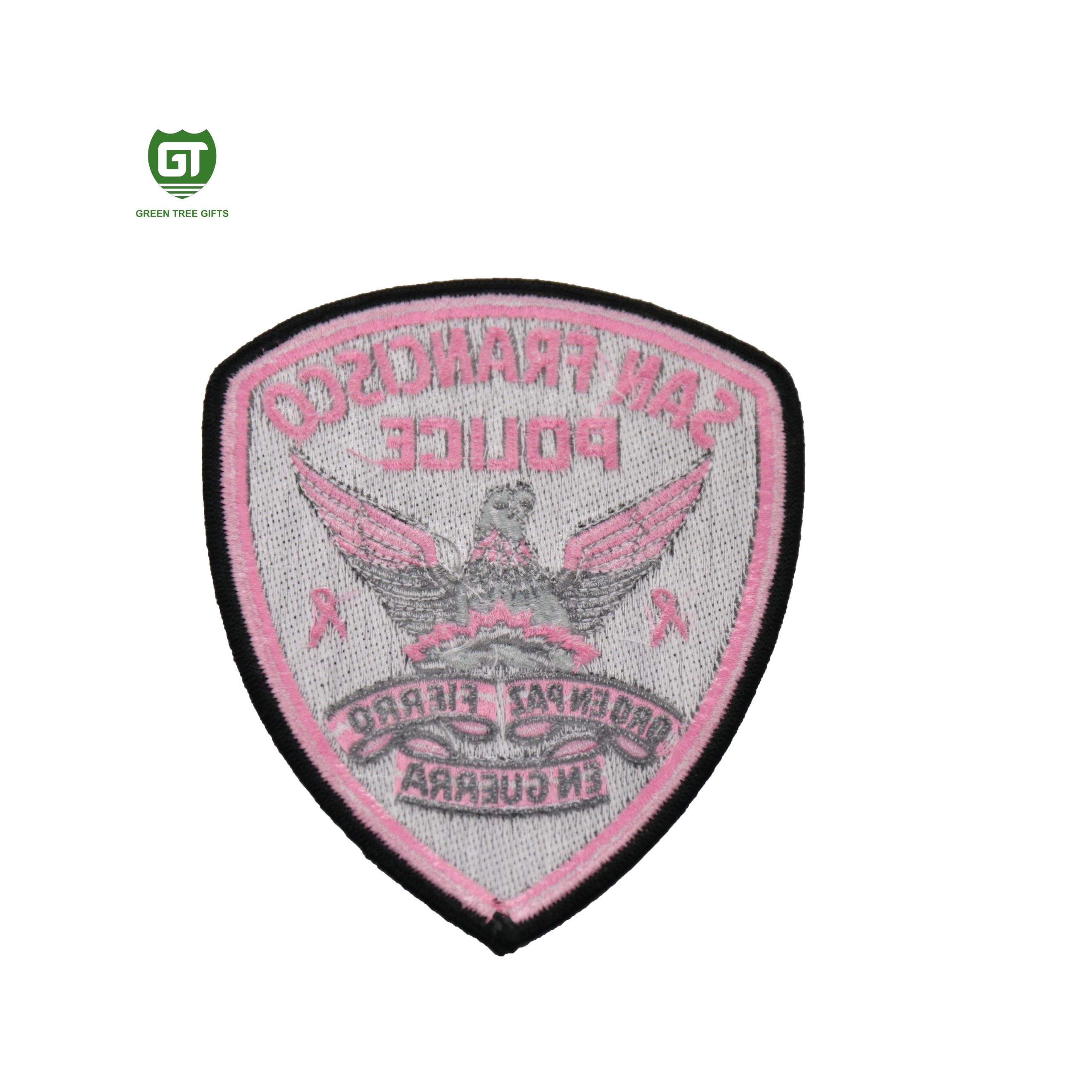 SFPD Breast Cancer Awareness Embroidery Patches
