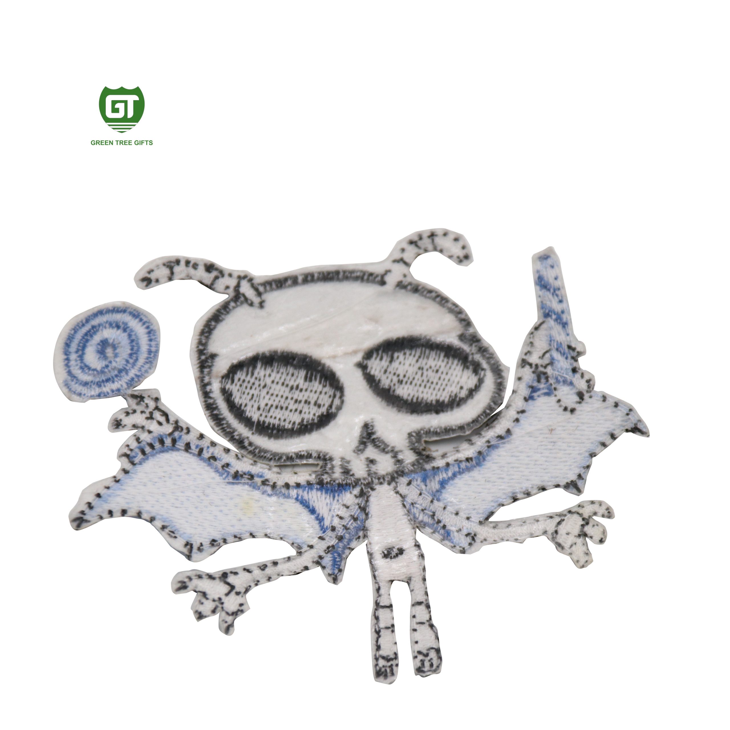 Halloween Skull Little Devil Embroidery Patches