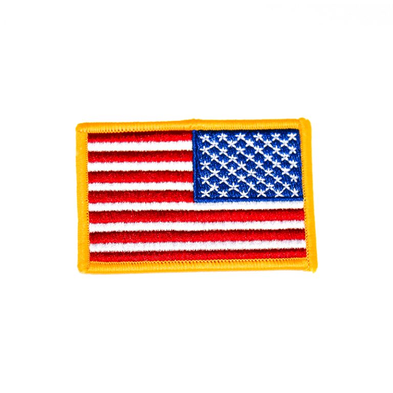 US Flag Embroidery Patches