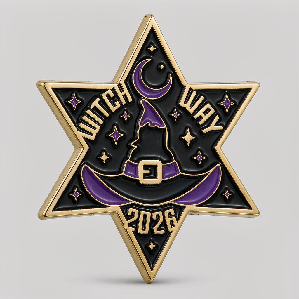 Halloween Polygon Badge