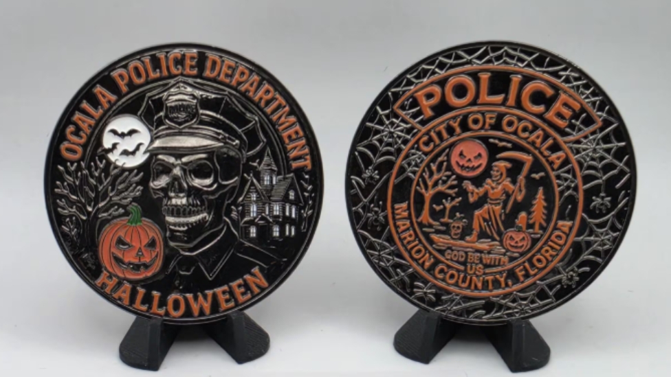 Halloween Challenge Coin