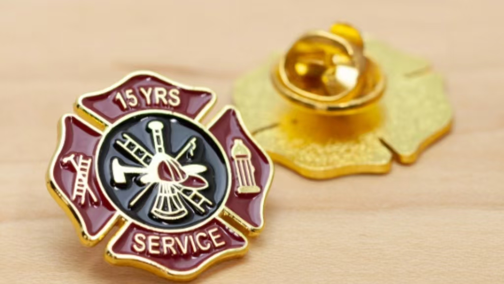 Fire Prevention Lapel Pin