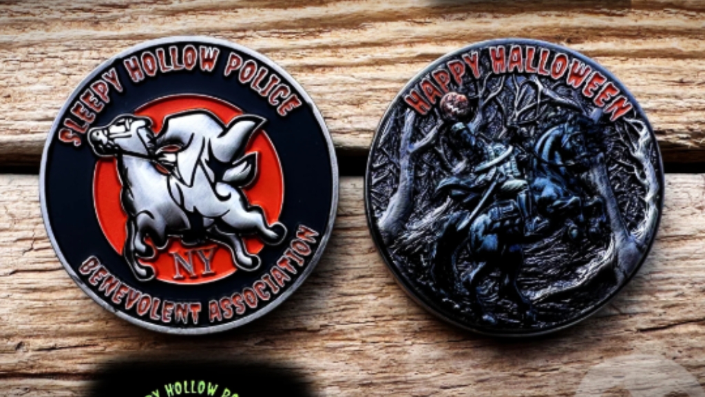Halloween Challenge Coins