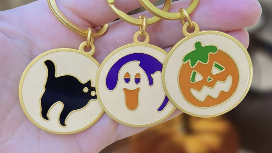 Halloween key chain