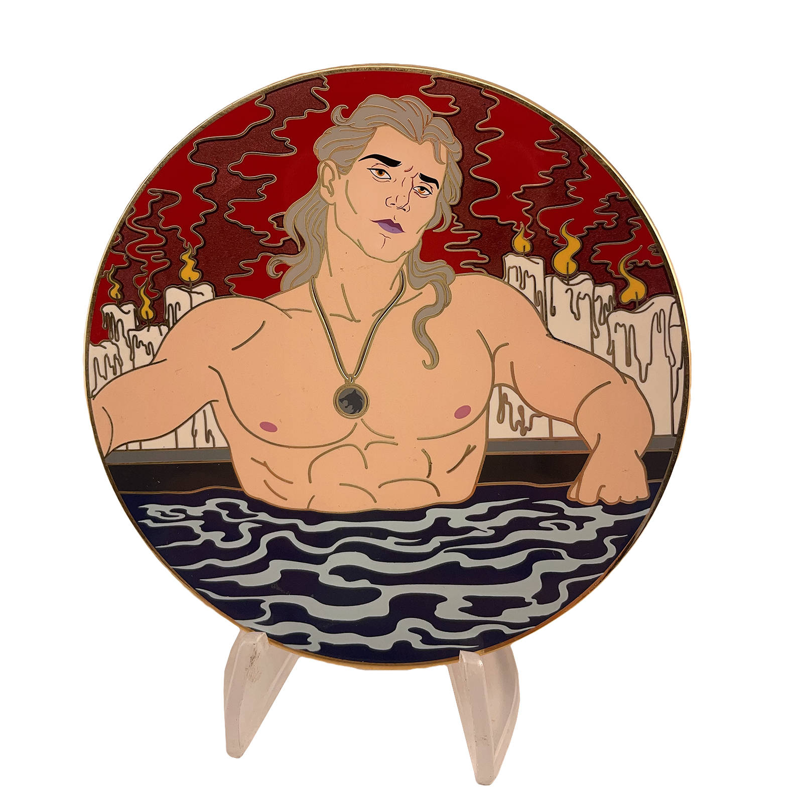 Mystic Dark Portrait Lapel Pin