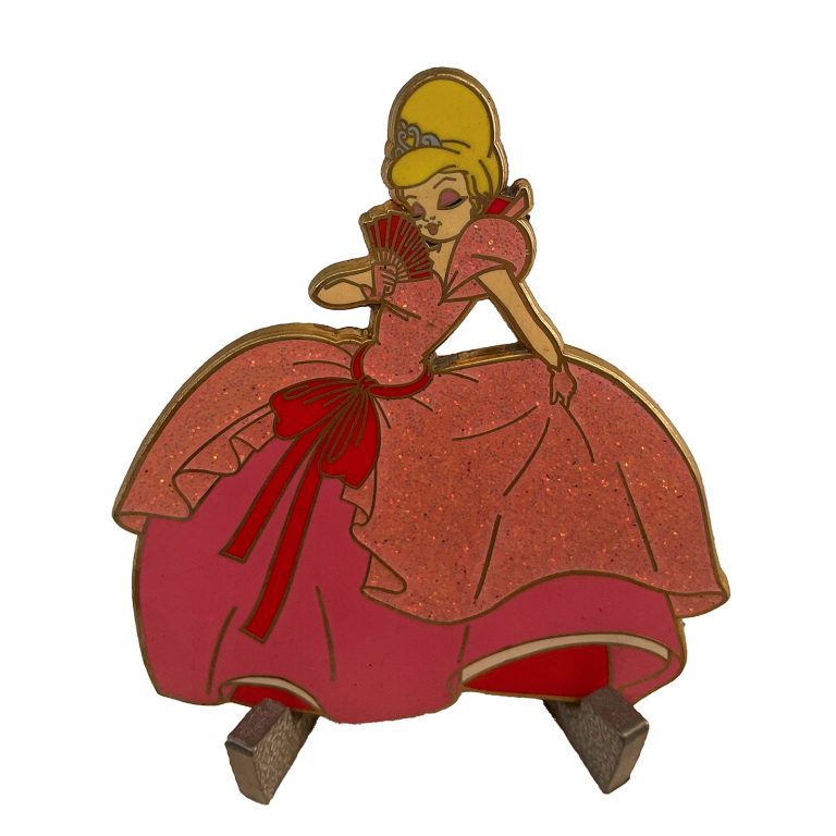Charlotte Lottie Ballgown Lapel Pin