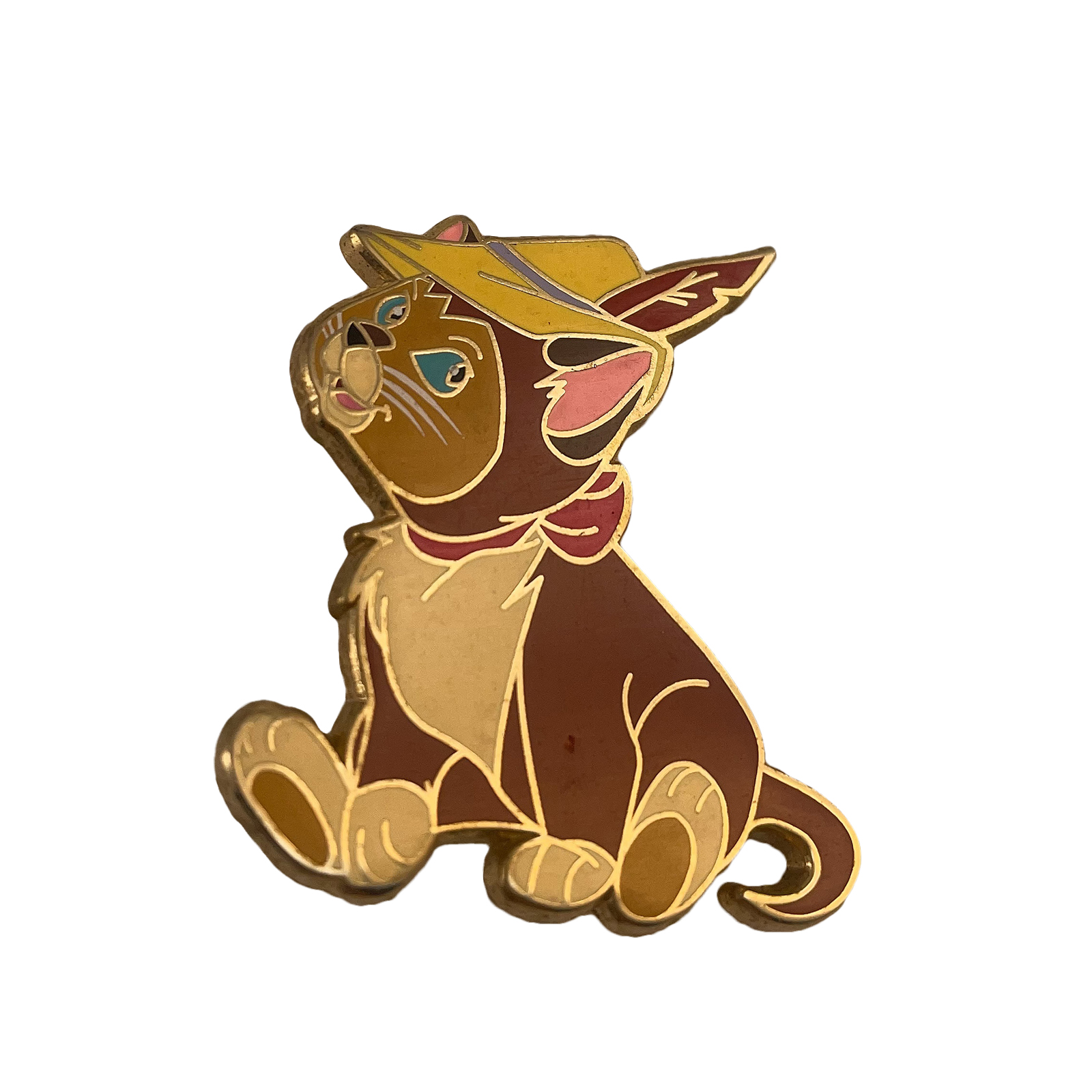 Pinocchio Dinah Enamel Pin