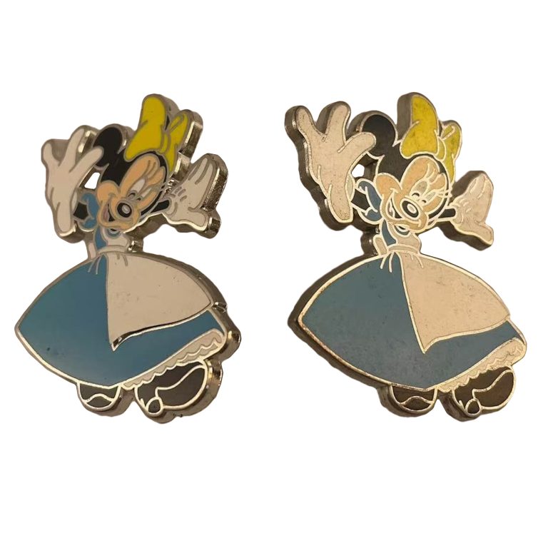 Blue Dress Minnie Lapel Pin