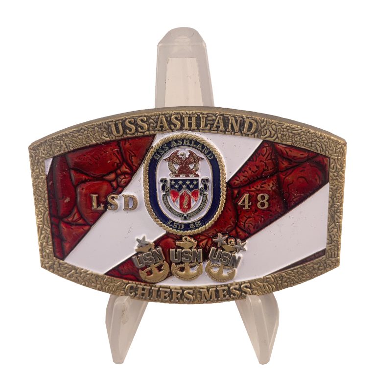 LSD-48 Chiefs Mess Challenge Coin