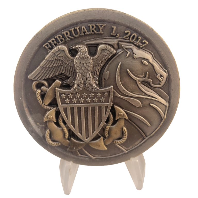 2017 Mustang CWO Challenge Coin