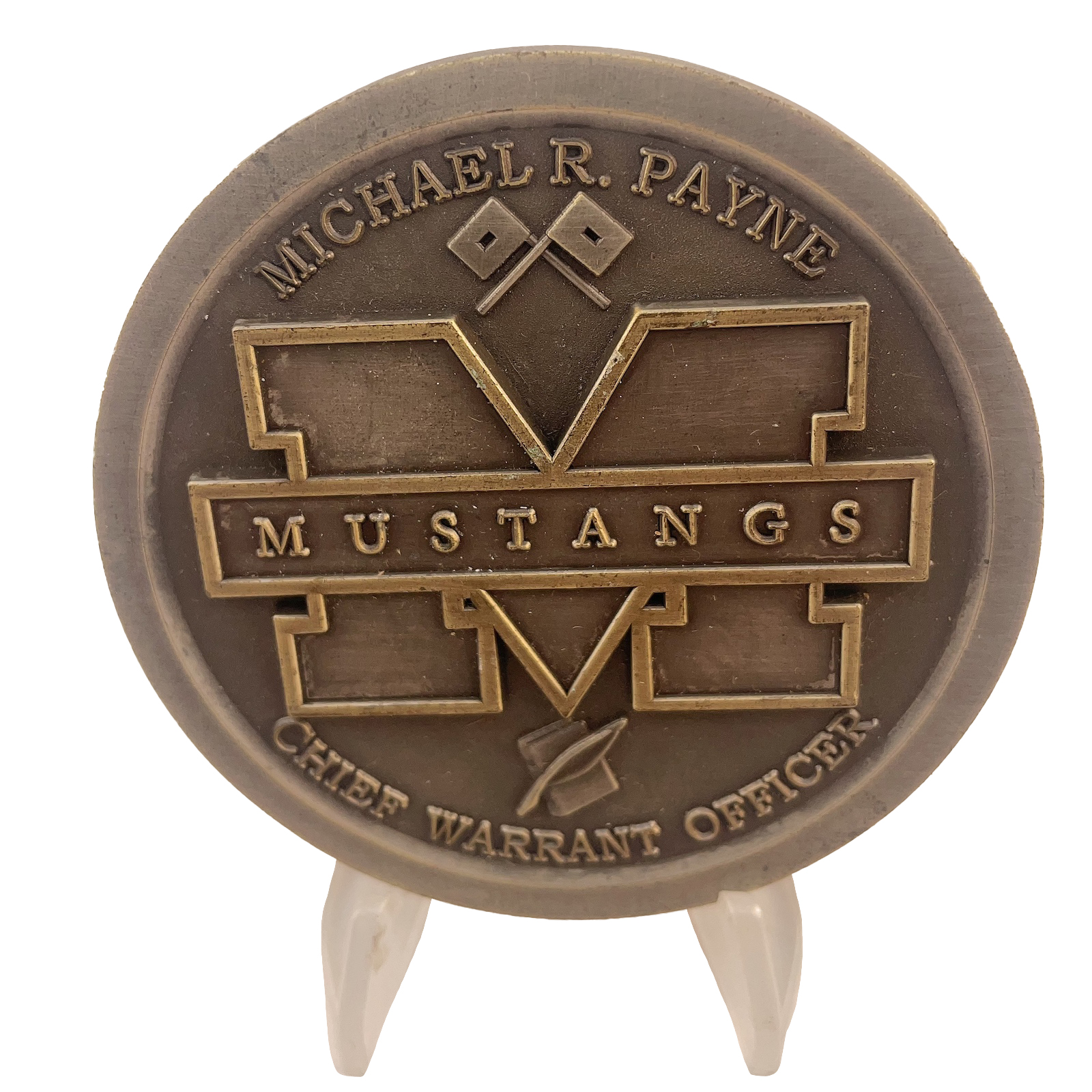 2017 Mustang CWO Challenge Coin
