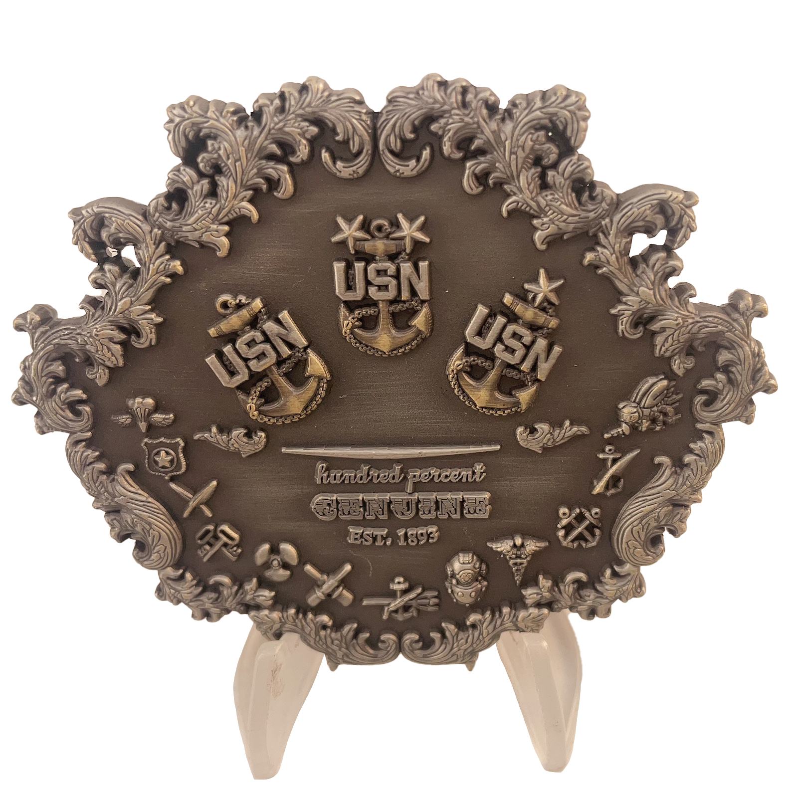 LSU Chiefs Mess CPO Challenge Coin