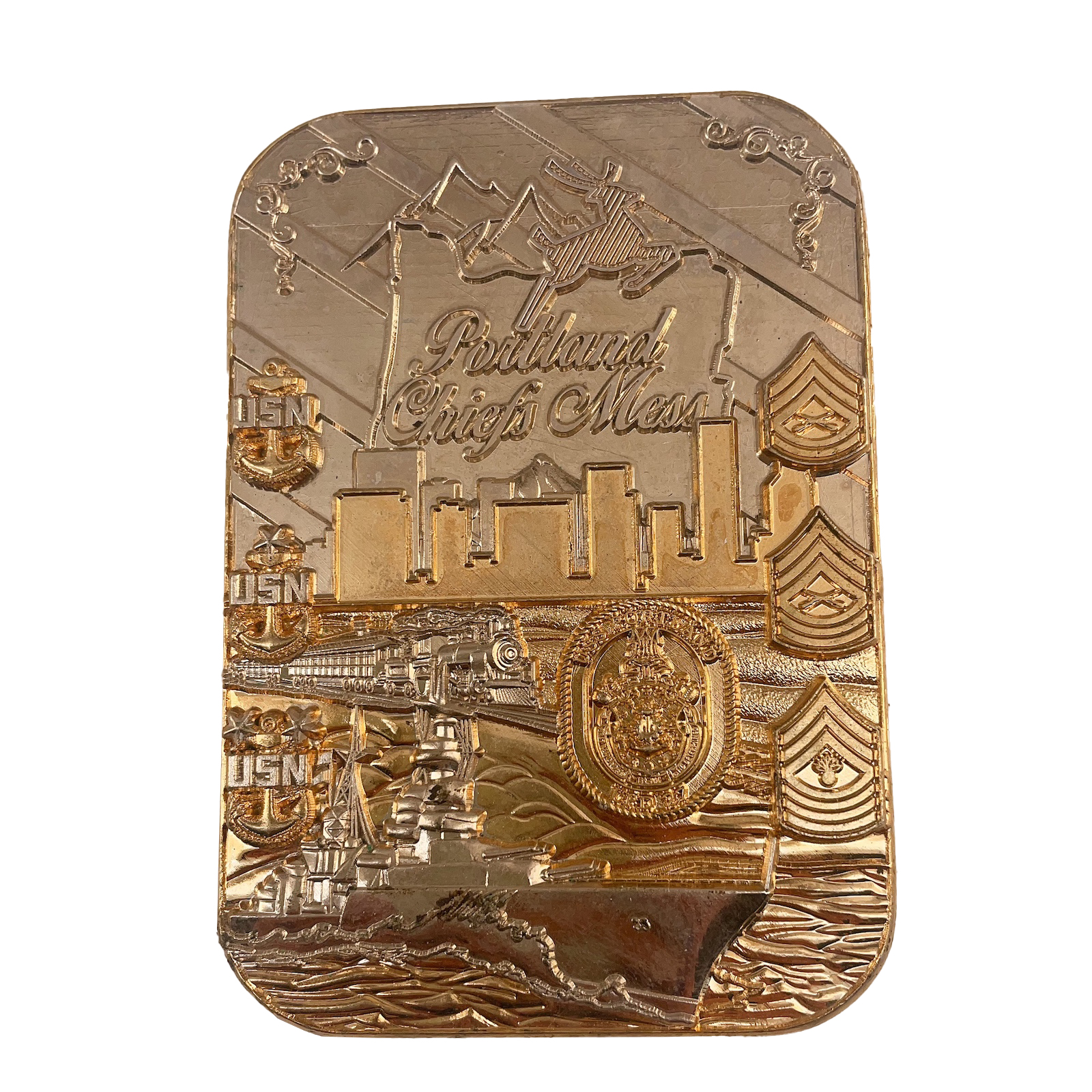 Portland Chiefs Mess Challenge Coin