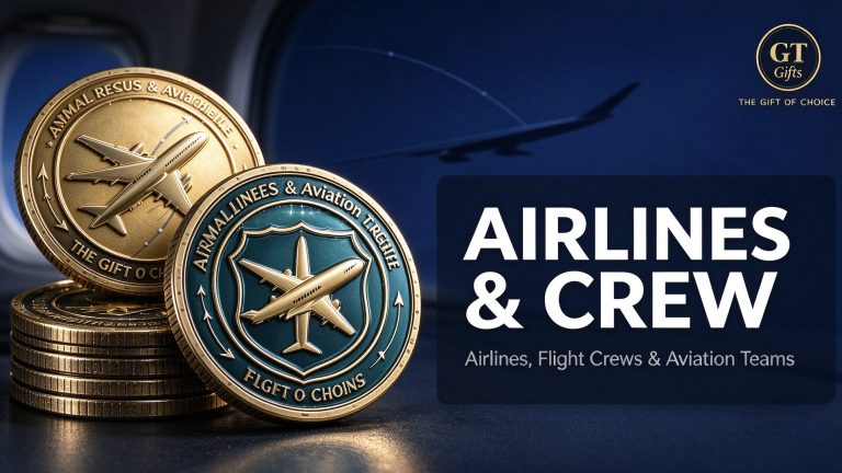 B2B Challenge Coin Banner