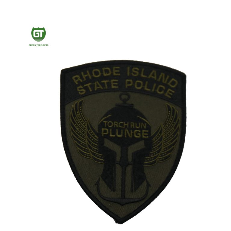 Torch Run Plunge Embroidery Patches