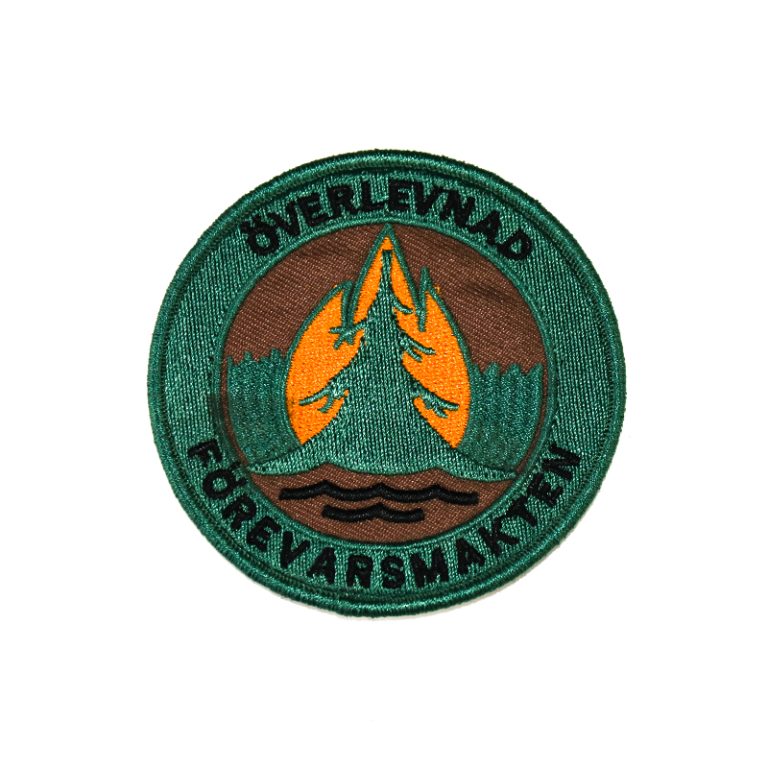 Swedish Military Campfire Patches