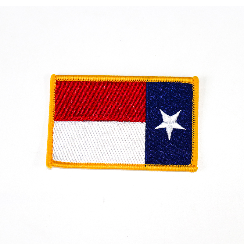 Texas Flag Embroidery Patches