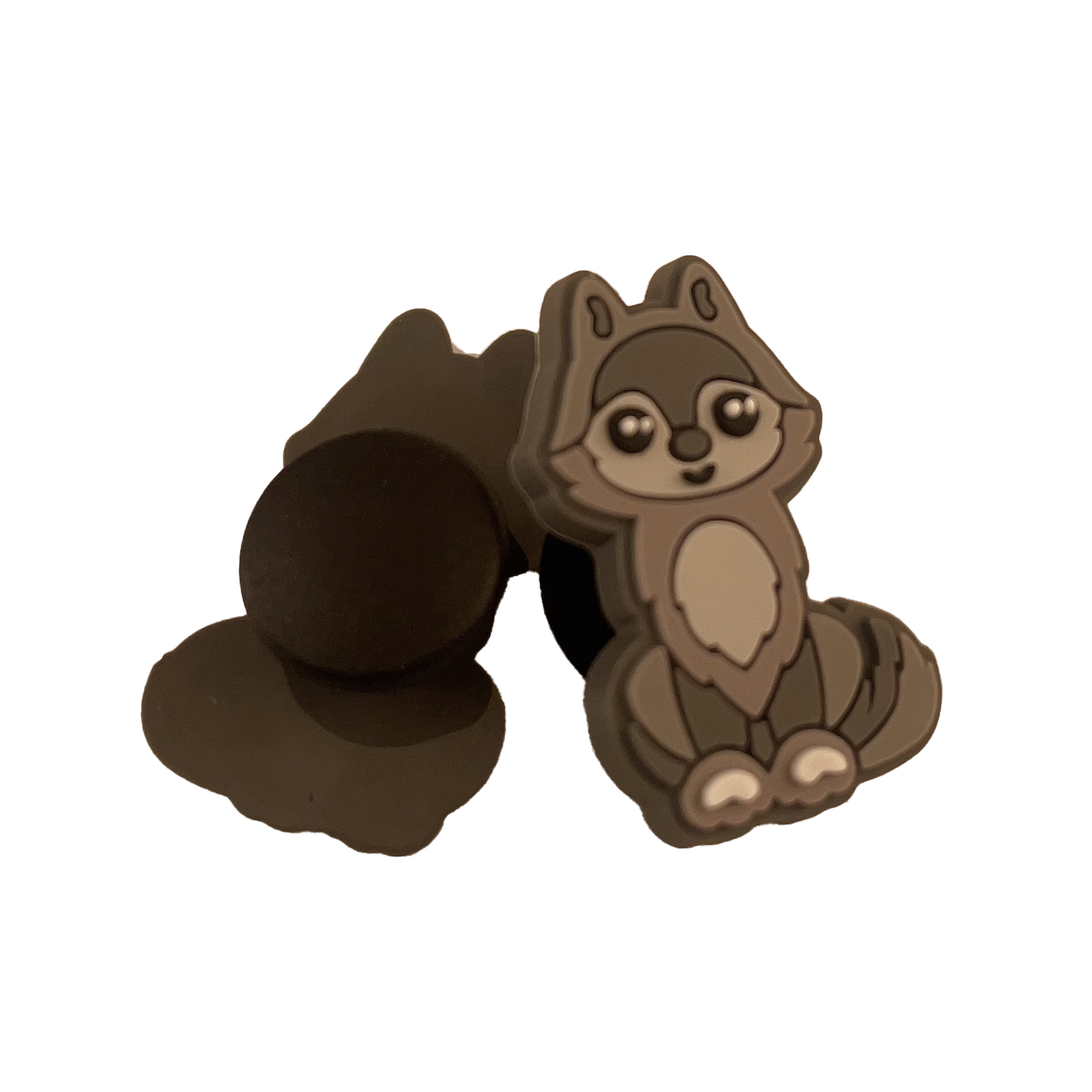 Cute Cartoon Squirrel PVC Patches