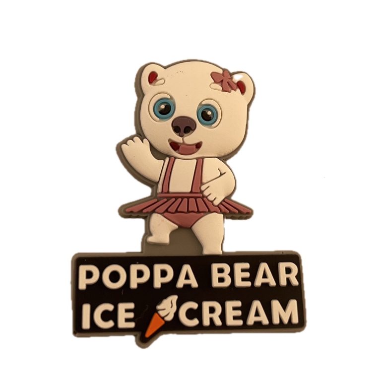 Poppa Bear Ice Cream Badge