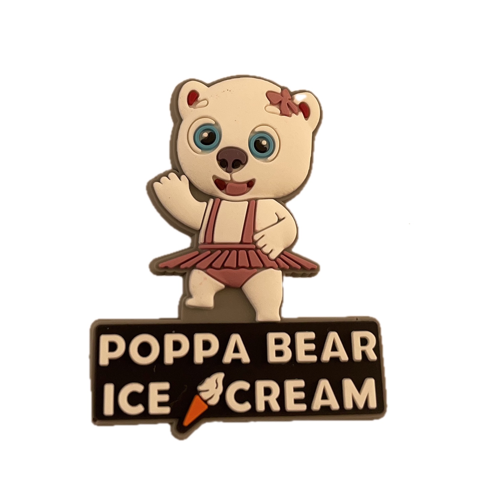 Poppa Bear Ice Cream Badge