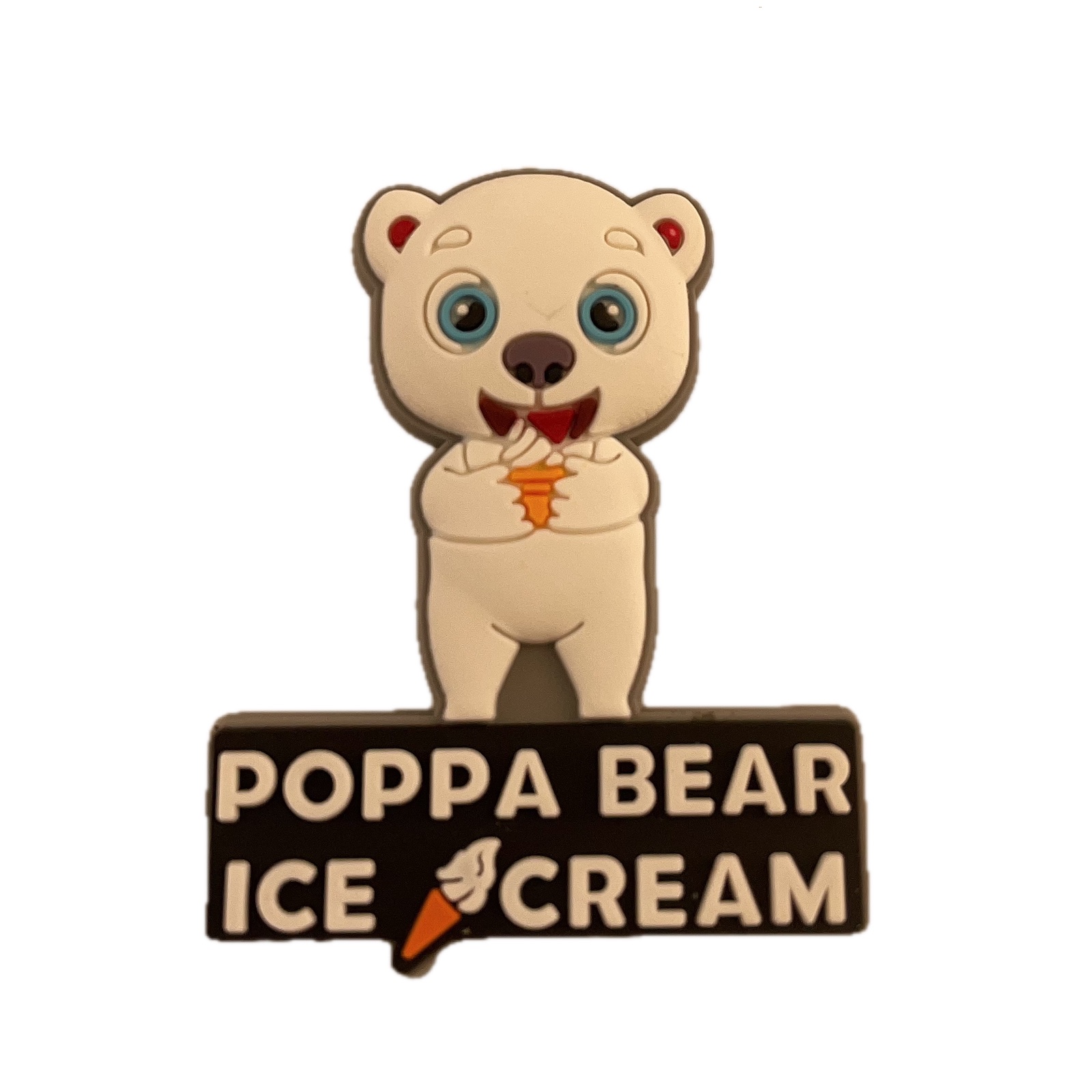 Poppa Bear Ice Cream Badge