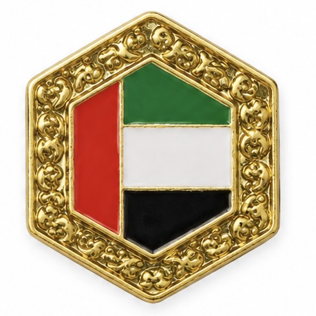 UAE National Emblem Phone Sticker Badge