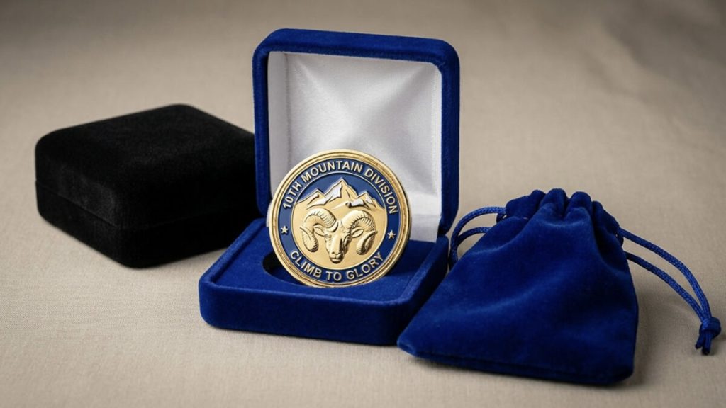 Coin Velvet Box