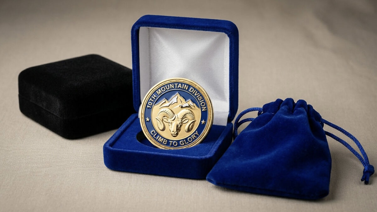 Coin Velvet Box