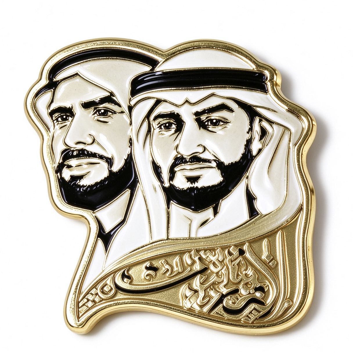 UAE National Pride Phone Pin Badge
