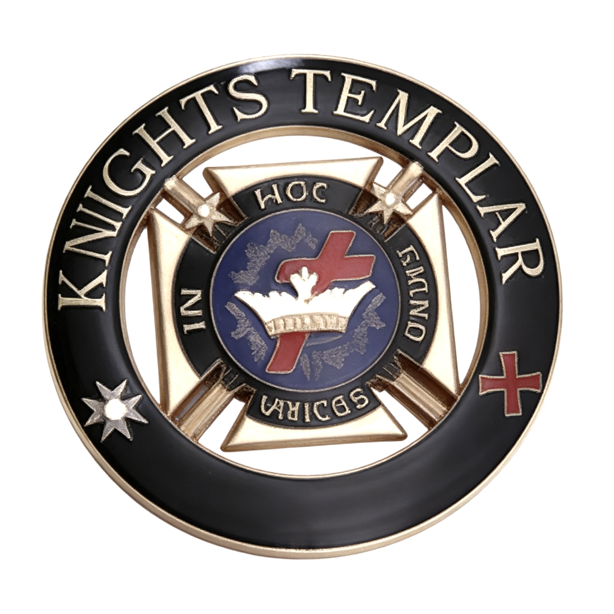 Knights Templar Masonic Badge