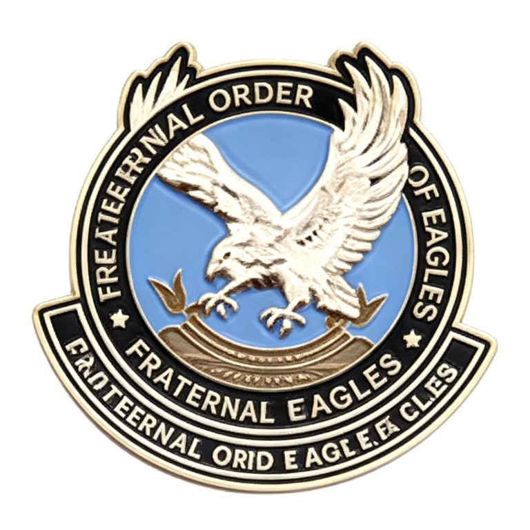 Fraternal Order of Eagles Badge
