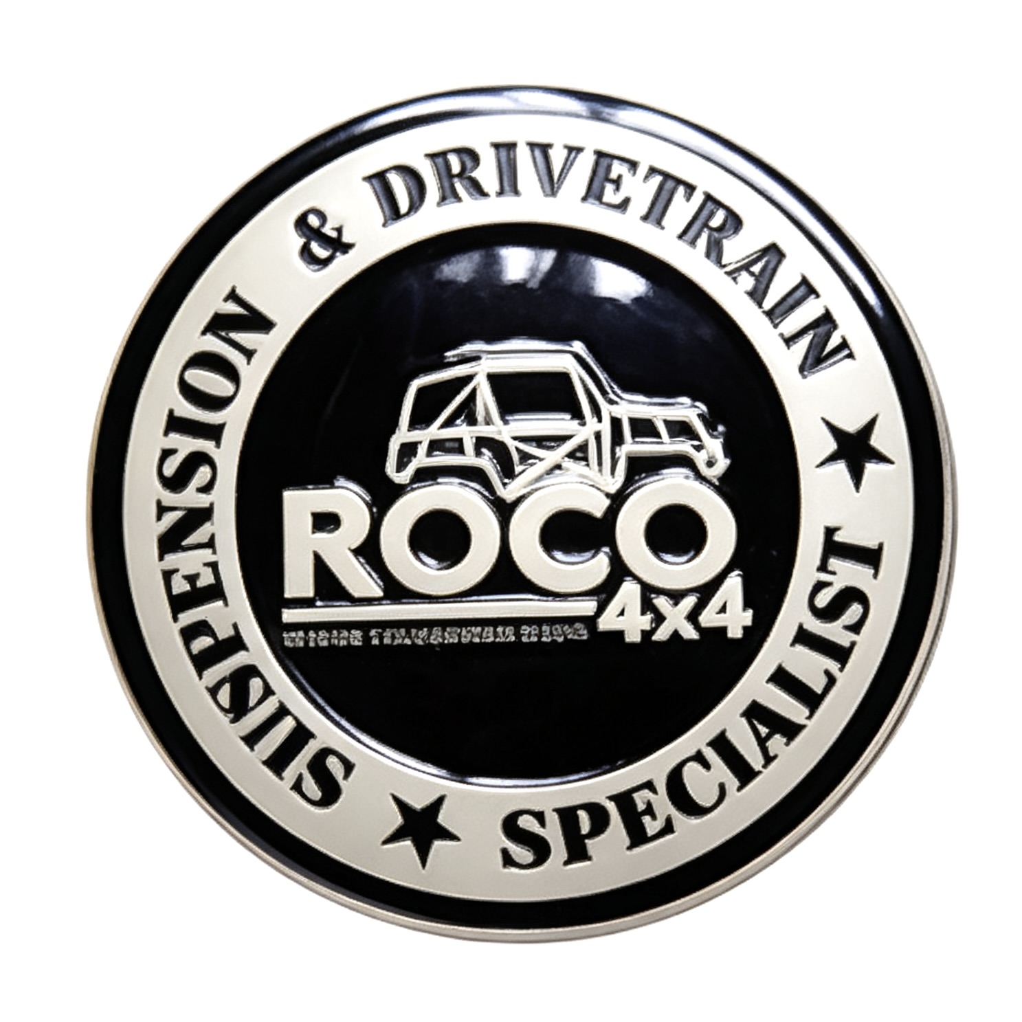 ROCO 4x4 Off-Road Vehicle Badge