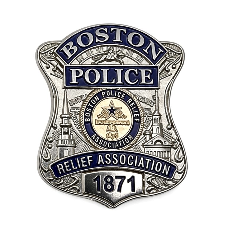 Boston Police Shield Badge
