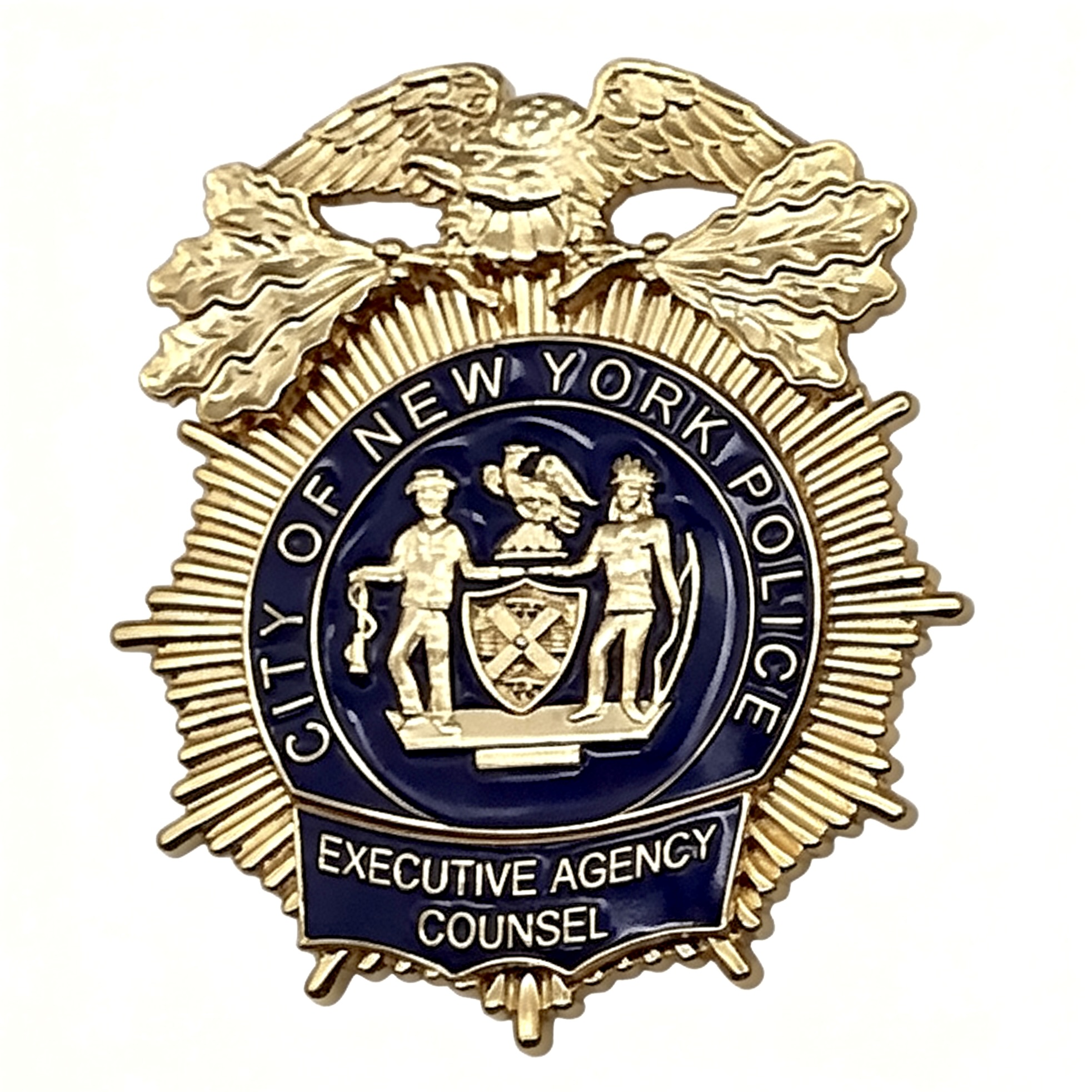 NYPD Executive Agency Counsel Badge