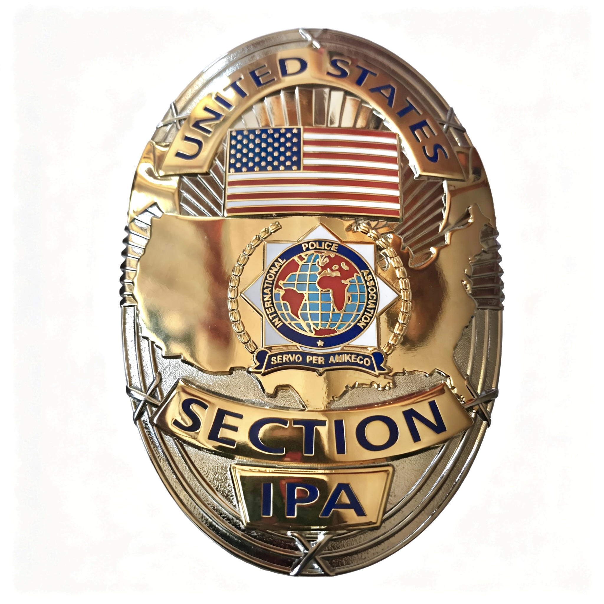 IPA USA Section Police Badge