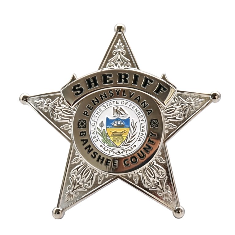 PA Banshee County Sheriff Badge