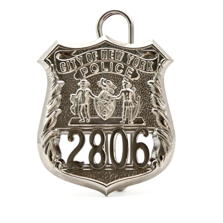 NY Police Patrolman 2806 Badge