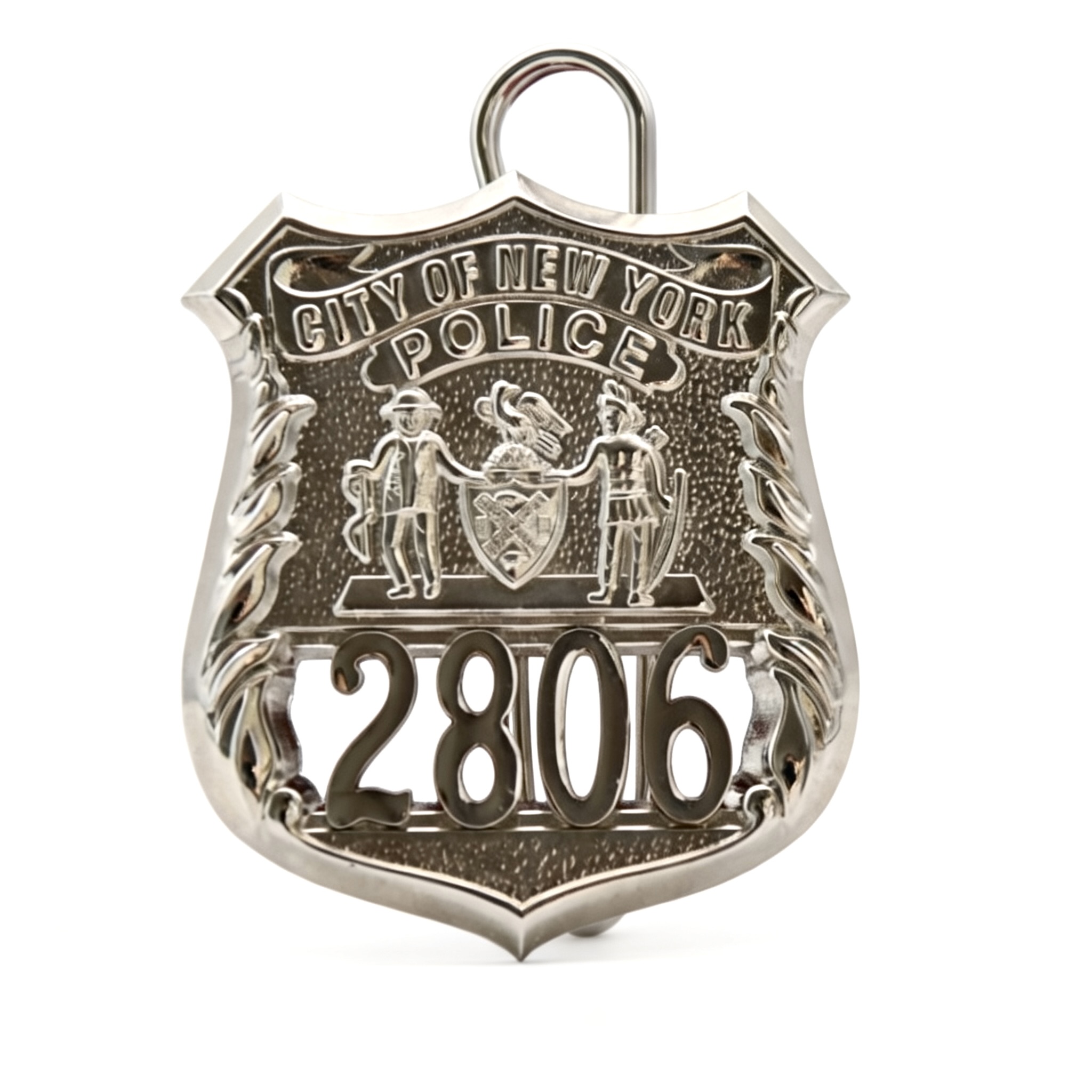 NY Police Patrolman 2806 Badge