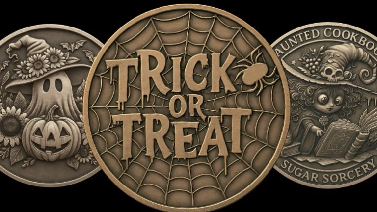 Halloween Challenge Coins
