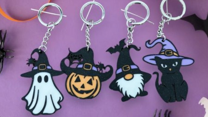 Halloween Keychain
