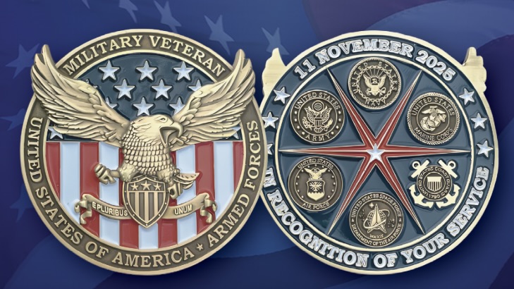 Veterans Day Challenge Coin