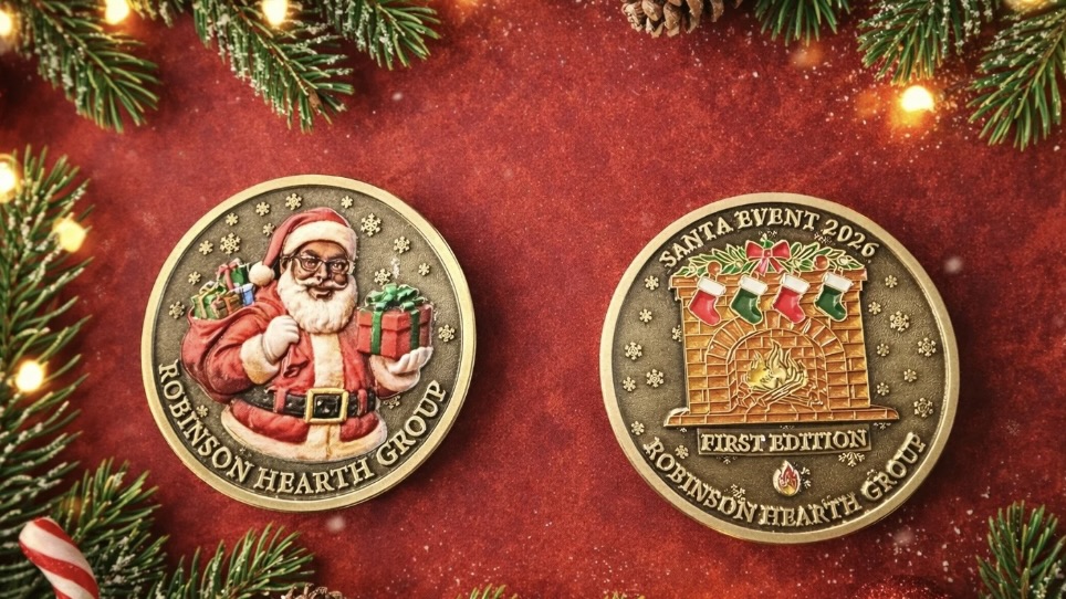 Christmas Challenge Coins